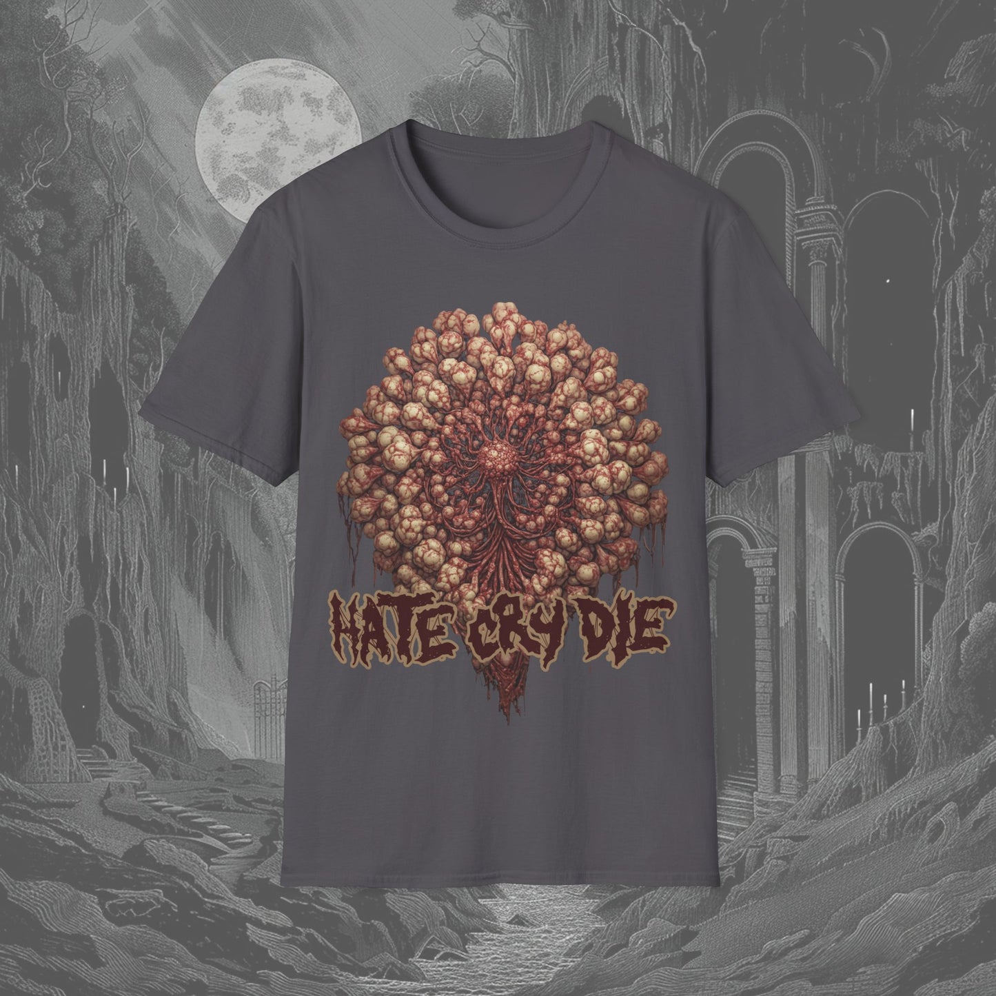 Hate Cry & Die Mandala Tee