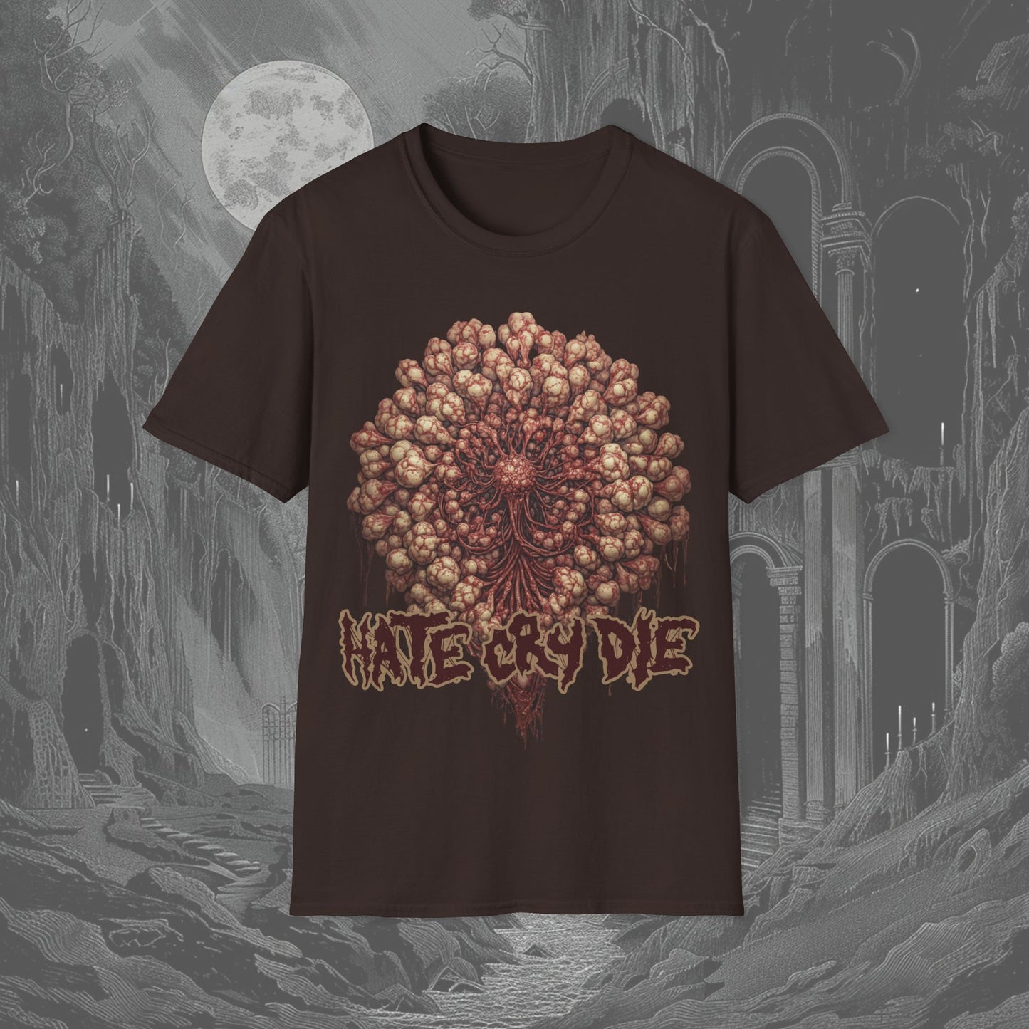 Hate Cry & Die Mandala Tee