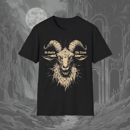 Golden In Goats We Trust Tee