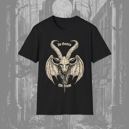 In Goats We Trust Symbol Tee